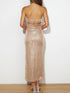 sequin-cutout-tube-dress Sophia's Trends - Sophia's Style-Blush Pink-L